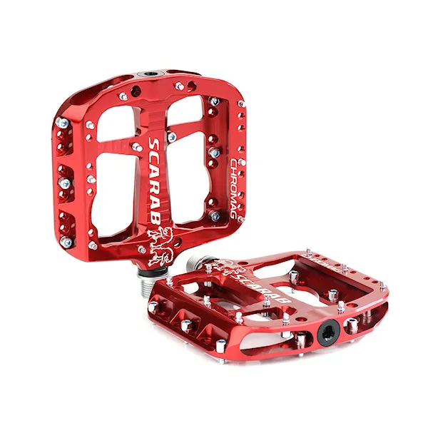 Pedále Chromag Scarab red