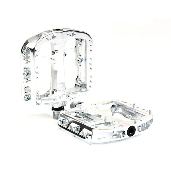 Pedále Chromag Scarab silver cloud
