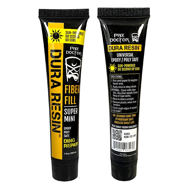 Sada na opravu surfu Phix Doctor Dura Resin Tubes small