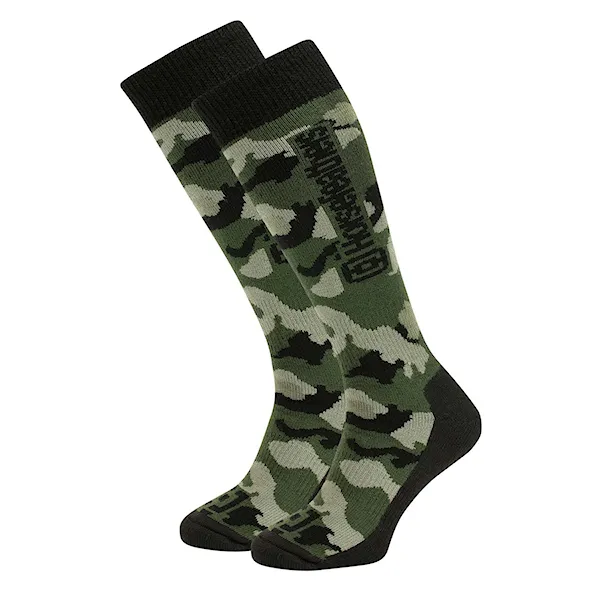 Snowboard Socks Horsefeathers Reese Thermolite camo 2017