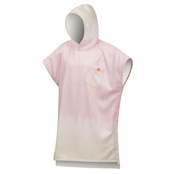 Poncho After Gradient dusty rose