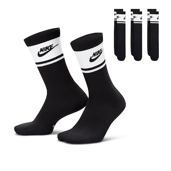 Ponožky Nike SB Nike Everyday Elevated Shown black/white 2026