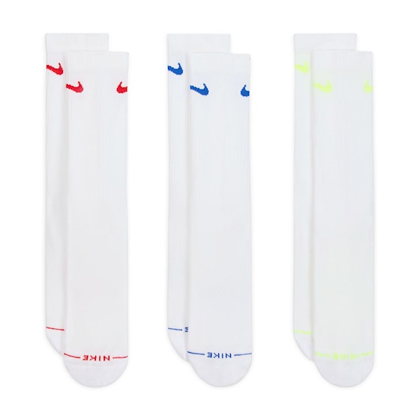 Ponožky Nike SB Nike Everyday Elevated white-red/blue/lime 2026