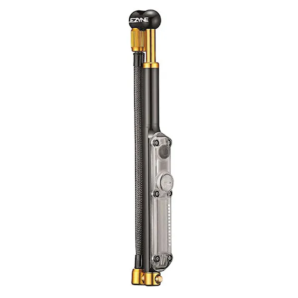 Bike Pump Lezyne Digital Shock Drive black/gold
