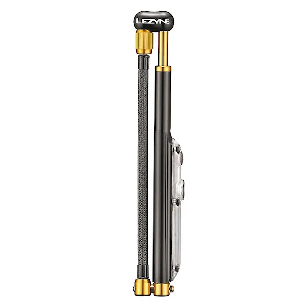 Bike Pump Lezyne Digital Shock Drive black/gold