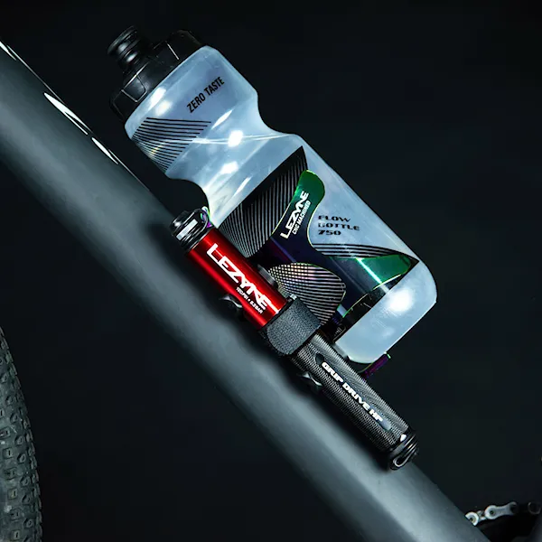 Bike Pump Lezyne Grip Drive HP-S red