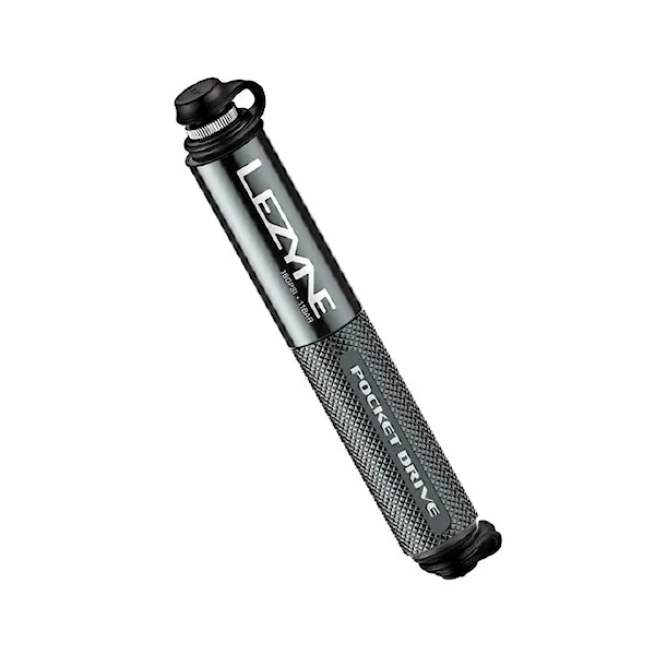 Bike Pump Lezyne Pocket Drive lite grey hi gloss