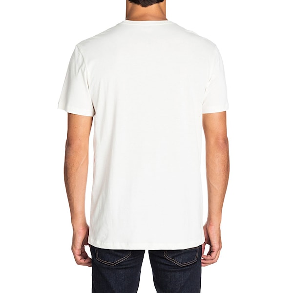 Tričko Quiksilver Organic Hi Country snow white 2015