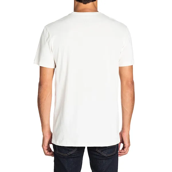 Tričko Quiksilver Organic Hi Country snow white 2015