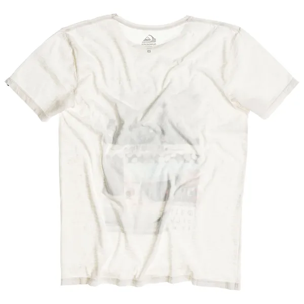T-shirt Quiksilver Slub Montage snow white 2015