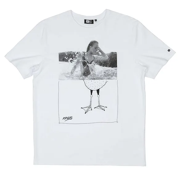 Tričko Rip Curl Good Day Bad Day white/grey 2015