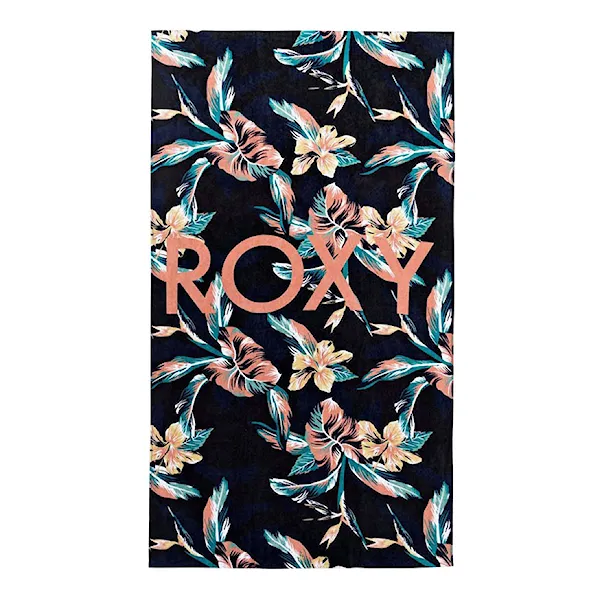 Osuška Roxy Cold Water Printed anthracite tropicoco 2020