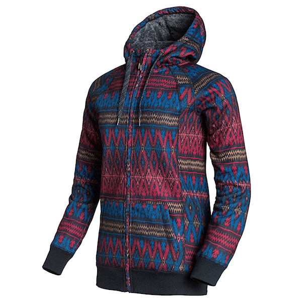 Technical Hoodie Roxy Resin Bonded Sherpa dixie anthracite 2016