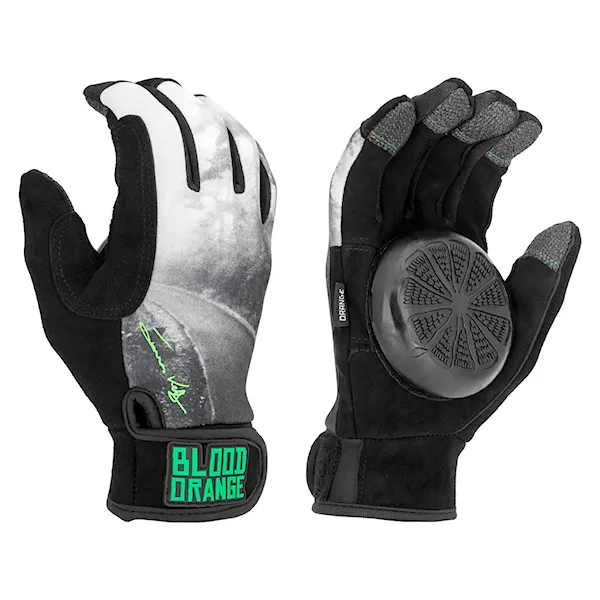 Longboard Gloves Blood Orange Slide Signature James Kelly 2016