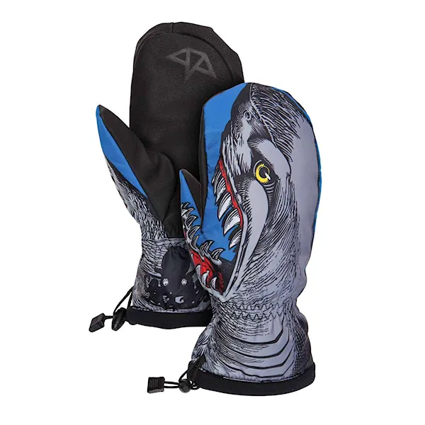 Snowboard Gloves Celtek Bitten By A Mitten shark attack 2016