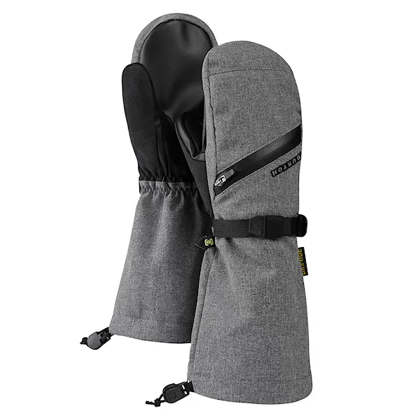 Rukavice na snowboard Burton Kids Vent Mitt gray heather 2027