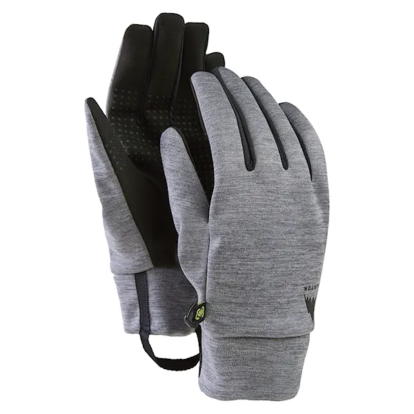 Snowboard Gloves Burton Touch N Go Liner grey heather 2026