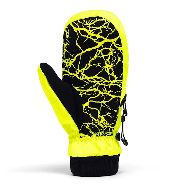 Rukavice na snowboard DEATHGRIP Ghoul Mitt highlighter 2027