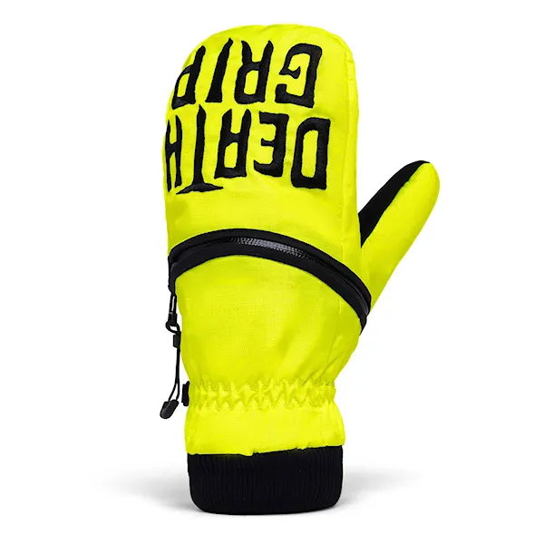 Rukavice na snowboard DEATHGRIP Ghoul Mitt highlighter 2027