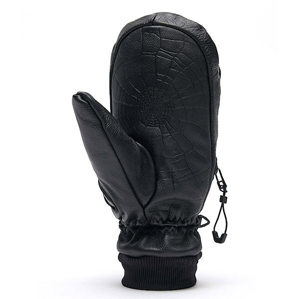 Rękawice snowboardowe DEATHGRIP Ghoul Mitt Leather black 2026