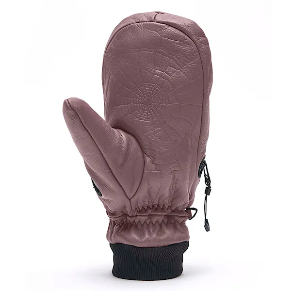 Rukavice na snowboard DEATHGRIP Ghoul Mitt Leather rose 2026
