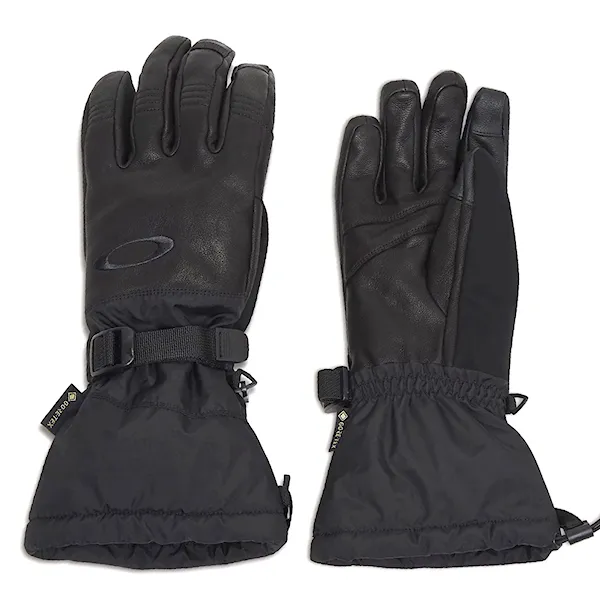 Rukavice na snowboard Oakley Ellipse Goatskin Gauntlet Gloves blackout 2026