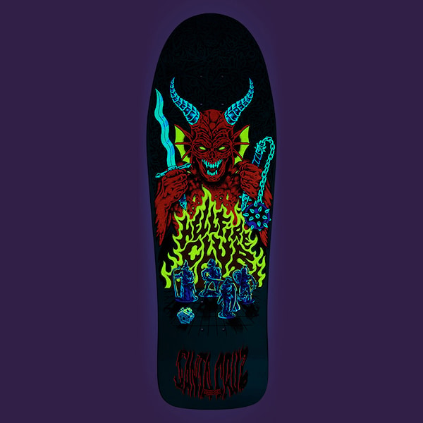 Skate Deck Santa Cruz Skateboards Stranger Things Knox Hellfire Pit 10.07 2026