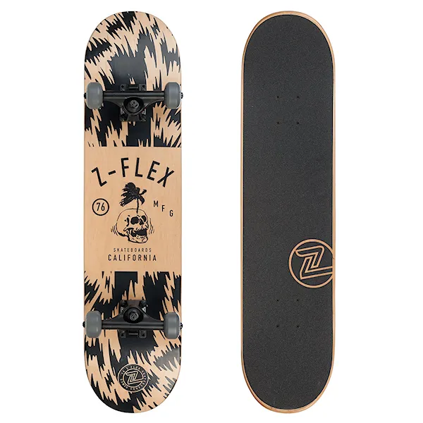 Skateboard Z-Flex Double Kick 7.75 palm skull 2018