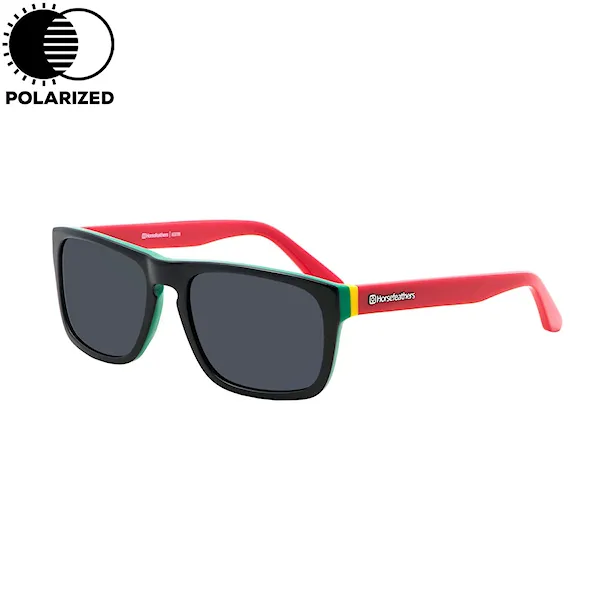 Sluneční brýle Horsefeathers Keaton rasta | grey polarized 2017