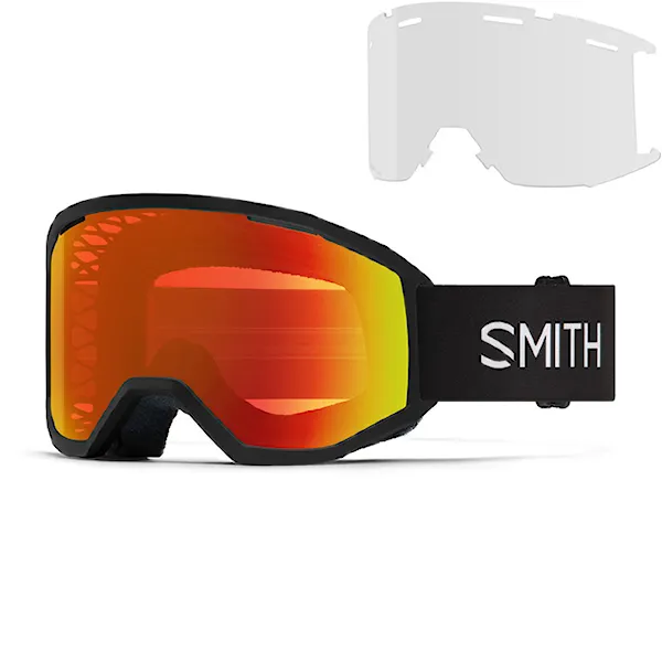 Bike okuliare Smith Loam MTB black | red mirror antifog+clear 2026
