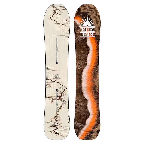 Snowboard Burton Cartographer Fractal Burning 2027