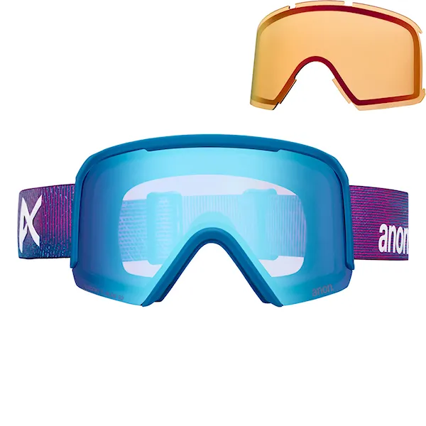 Snowboardové okuliare Anon Nesa S pink denim | perceive variable blue+p.cloudy burst 2026