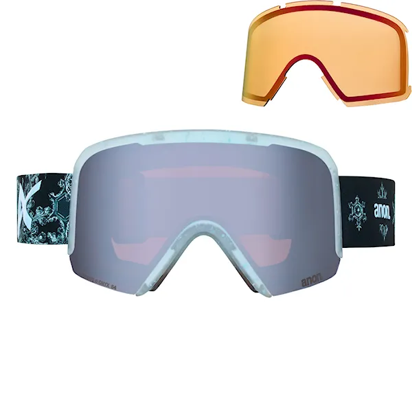 Snowboardové okuliare Anon Nesa S snow flurry | perceive sunny onyx+p.cloudy burst 2026