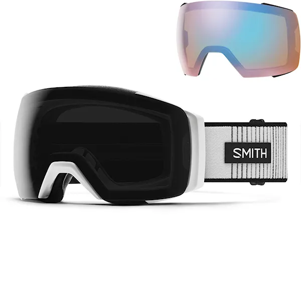 Gogle snowboardowe Smith I/O Mag XL white fade out | cp sun black+cp storm blue sensor m 2026