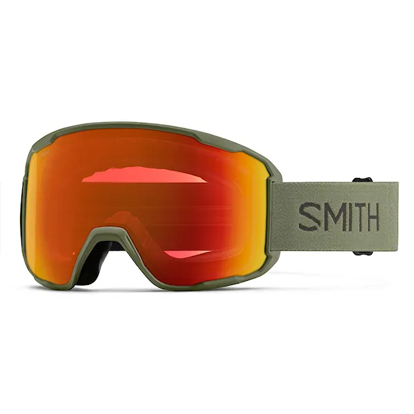 Snowboard Goggles Smith Preview fatigue green | cp everyday red mirror 2026