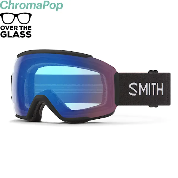 Snowboard Goggles Smith Sequence OTG black | cp storm rose flash 2026