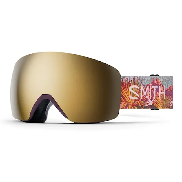 Snowboard Goggles Smith Skyline as caroline c | chromapop sun black gold mirror 2024