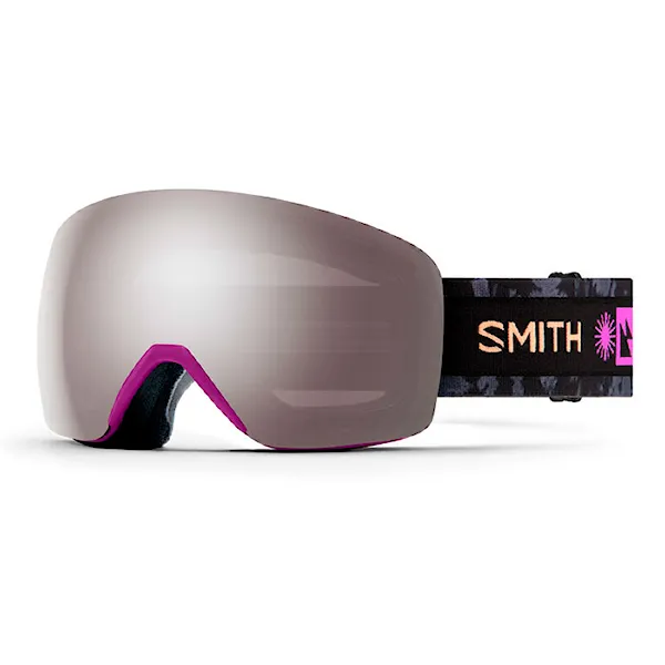 Snowboard Goggles Smith Skyline vivid violet | cp sun platinum mirror 2025
