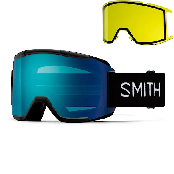 Gogle snowboardowe Smith Squad black | cp ed blue mirror+yellow 2026