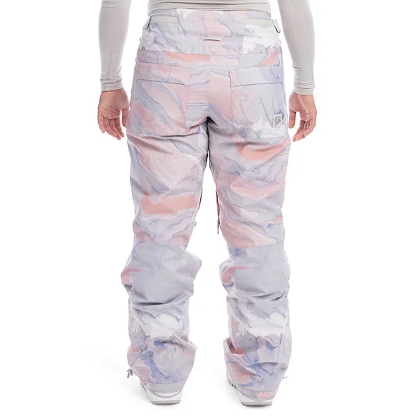 Spodnie snowboardowe Roxy Chloe Kim grey violet marble 2023