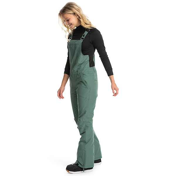 Spodnie snowboardowe Roxy Rideout Bib dark forest 2024