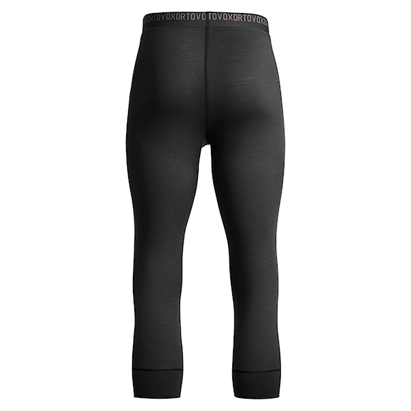 ¾ kalesony ORTOVOX 185 Rock'n'wool Short Pants black raven 2026