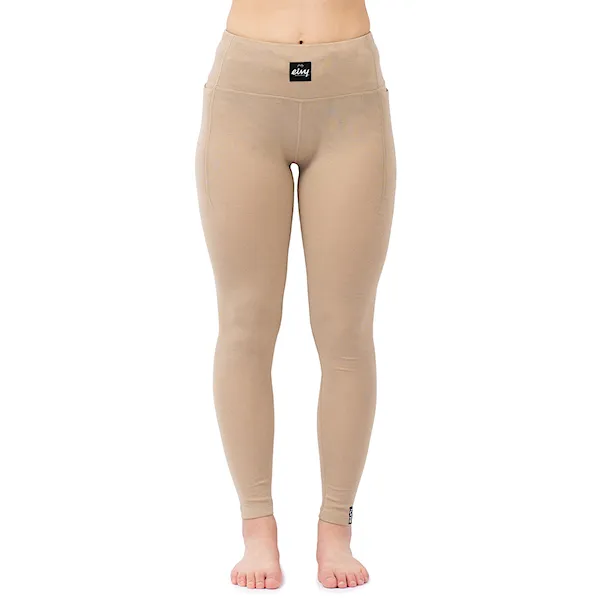 Underpants Eivy Pocket Merino Wool Rib Tights sand 2026