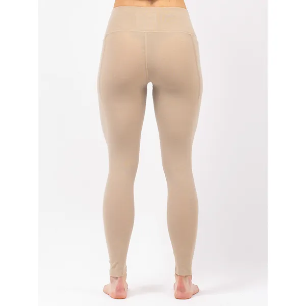 Spodky Eivy Pocket Merino Wool Rib Tights sand 2026