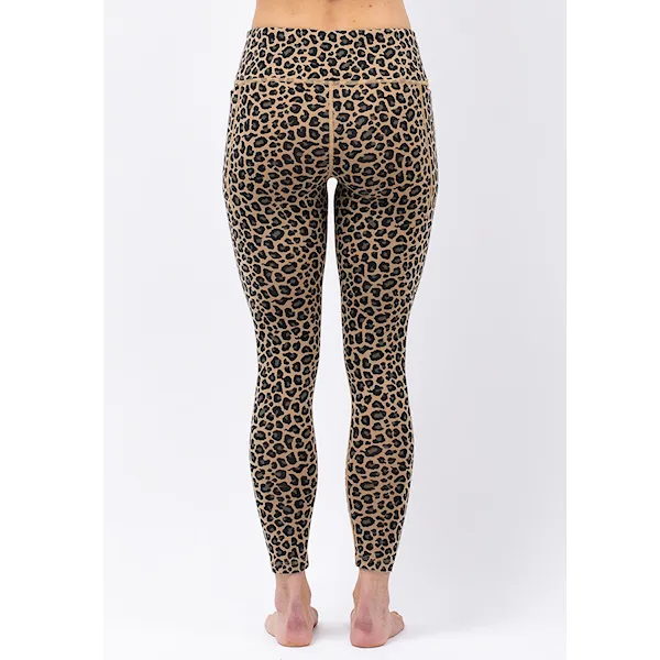 Spodky Eivy Pocket Merino Wool Tights leopard 2026