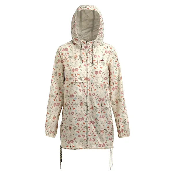 Street Jacket Burton Wms Hazlett Packable creme fresh pressed 2019