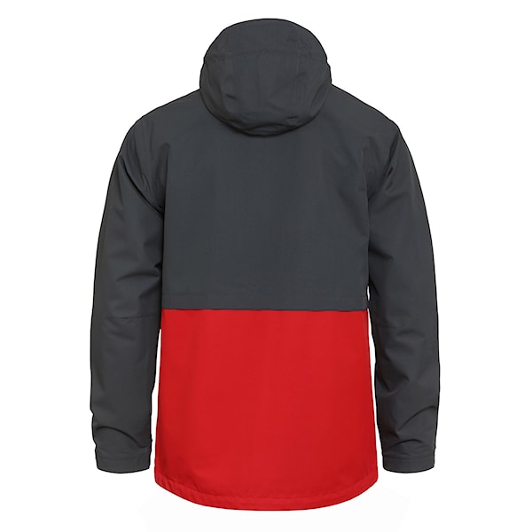 Street bunda Horsefeathers Closter II phantom/lava red 2024