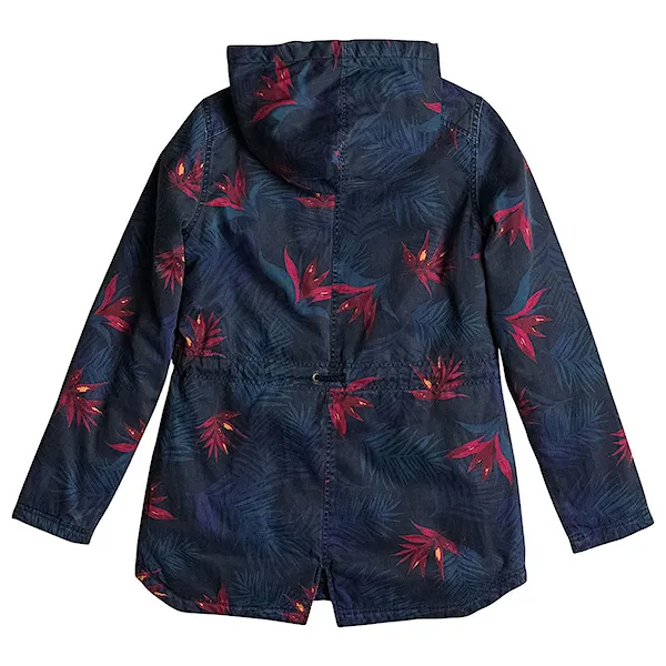 Winter Jacket Roxy Primo Parka Printed midnight palm peacoat 2015
