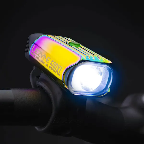 Světlo na kolo Lezyne Hecto Drive 500XL neo metallic