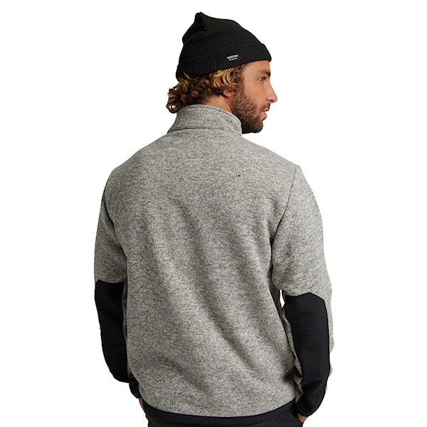 Technical Hoodie Burton Hayrider Sweater Fz Fleece grey heather 2021